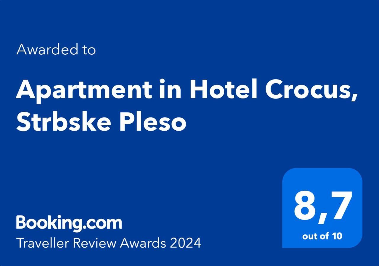 Apartment With Mountain View In Hotel Crocus, Štrbské Pleso 외부 사진