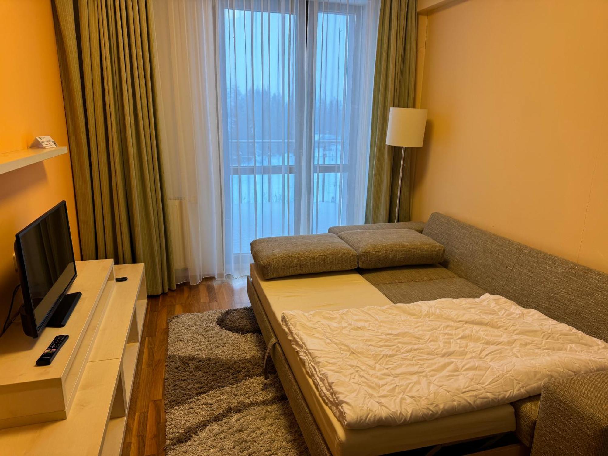 Apartment With Mountain View In Hotel Crocus, Štrbské Pleso 외부 사진