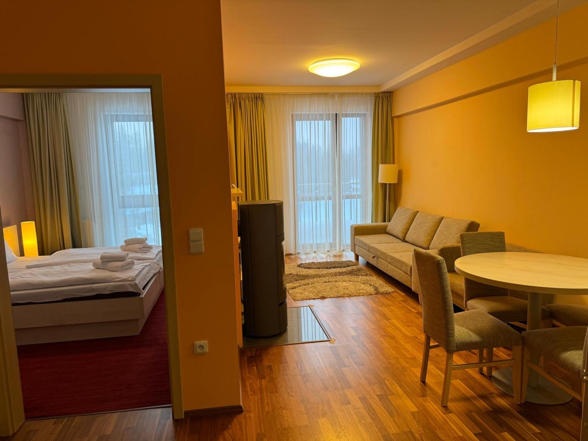 Apartment With Mountain View In Hotel Crocus, Štrbské Pleso 외부 사진
