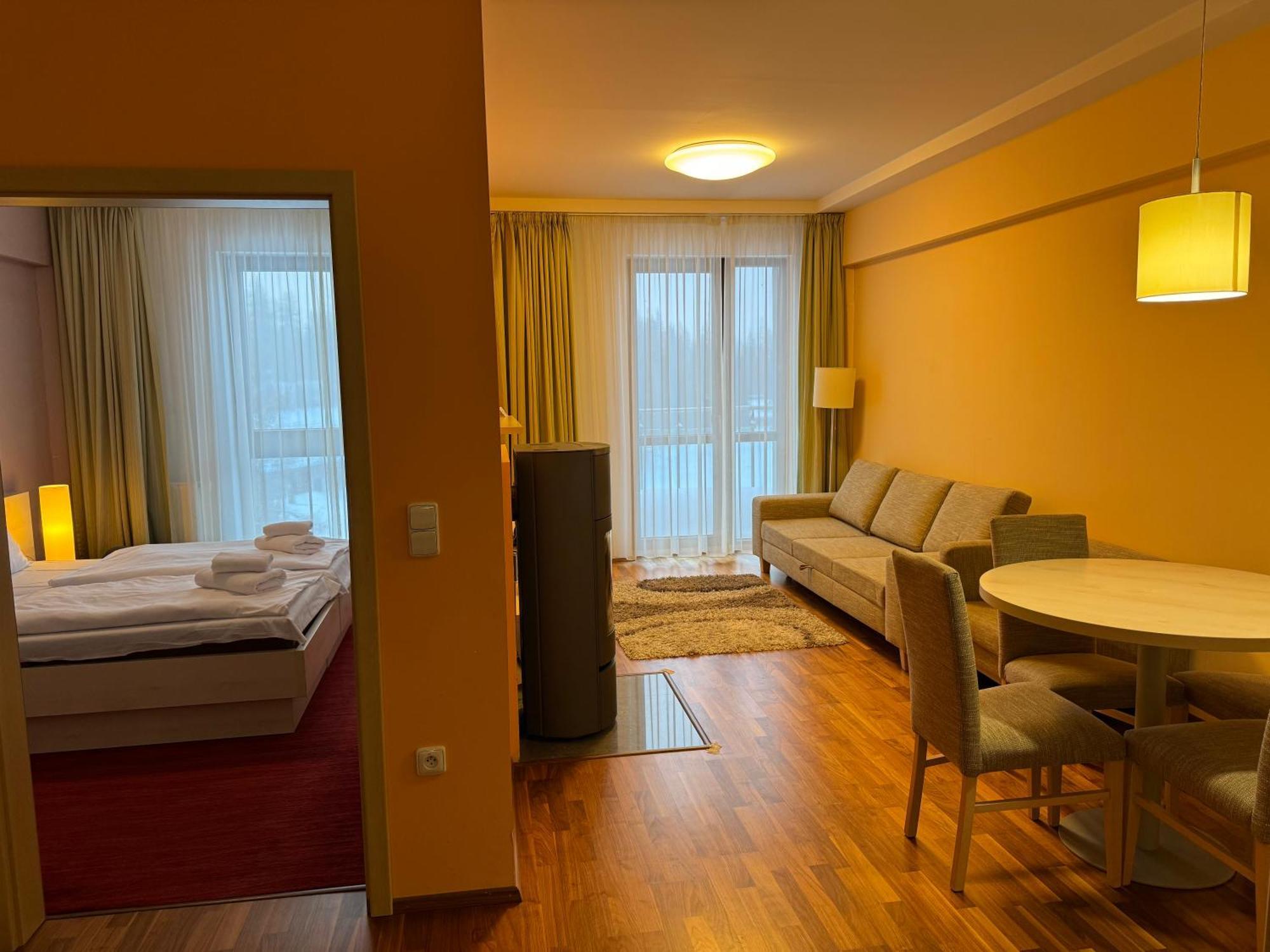 Apartment With Mountain View In Hotel Crocus, Štrbské Pleso 외부 사진