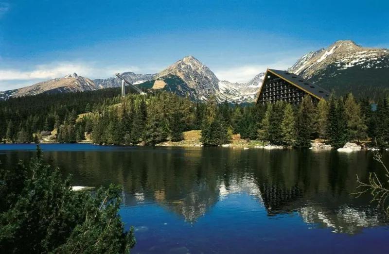 Apartment With Mountain View In Hotel Crocus, Štrbské Pleso 외부 사진